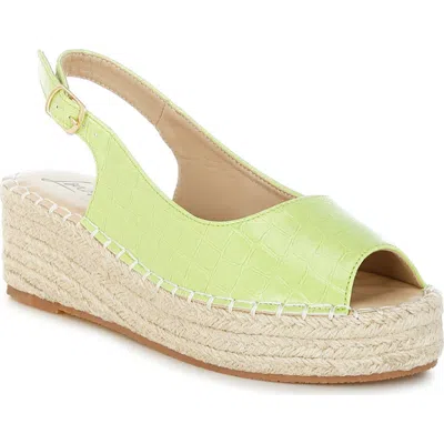 London Rag Yarael Espadrille Sandal In Green