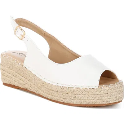 London Rag Yarael Espadrille Sandal In White