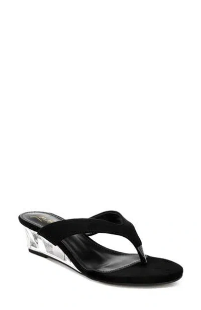 London Rag Zabila Wedge Heel Sandal In Animal Print