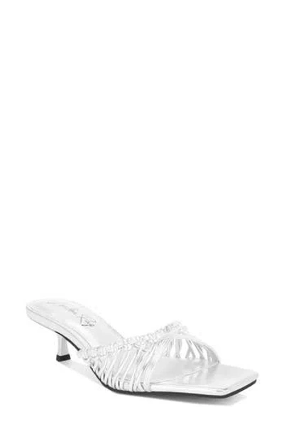 London Rag Zeldara Slide Sandal In Multi