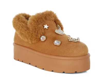 London Rag Zeta Bootie In Brown