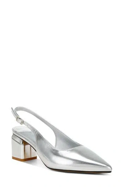 London Rag Zofoya Slingback Pump In Silver