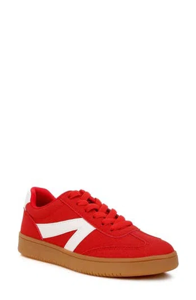 London Rag Zoomer Colorblock Sneaker In Red