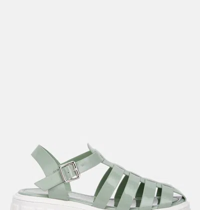 London Rag Zurie Chunky Gladiator Sandals In Green