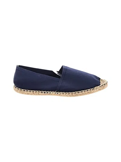 Pre-owned London Rebel Flats In Blue