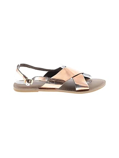 Pre-owned London Rebel Sandals In Gold