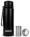 London Sip 25 Oz. Travel Tea Infuser In Black