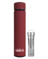 London Sip 16 Oz. Travel Tea Infuser In Red