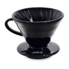 London Sip Ceramic 1-2-cup Coffee Dripper In Black