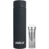 London Sip Infuser Bottle 16oz In Black