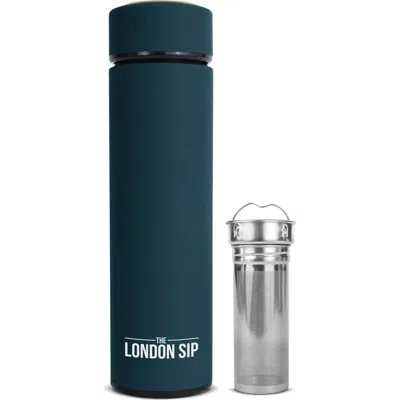 London Sip Infuser Bottle 16oz In Green