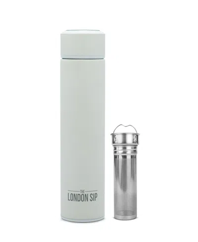 London Sip Stainless Steel 16 Oz. Tea Infuser In White