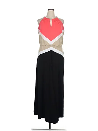 Pre-owned London Style Casual Dress In Black