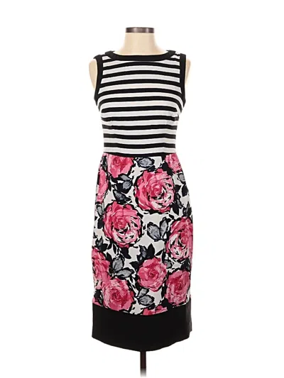 Pre-owned London Style Casual Dress In Black