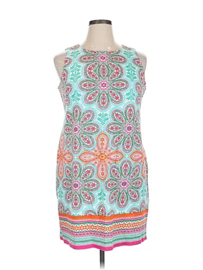 Pre-owned London Style Casual Dress In Blue