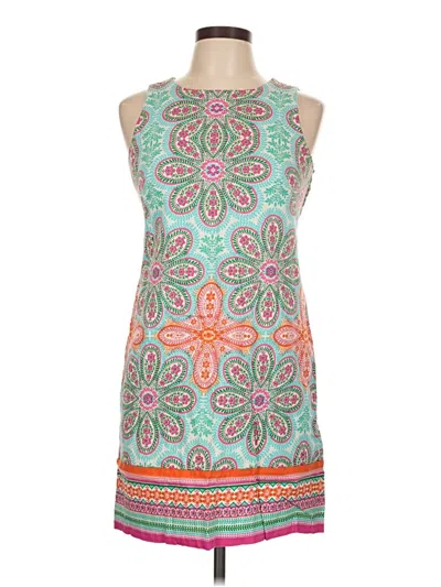 Pre-owned London Style Casual Dress In Blue