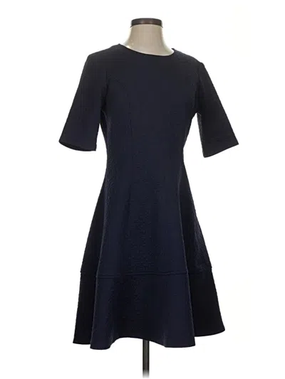 Pre-owned London Style Casual Dress In Blue