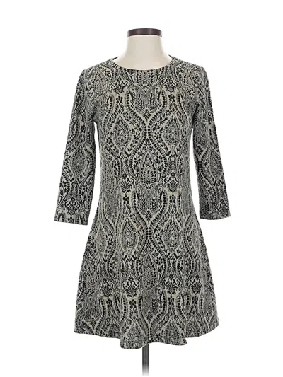 Pre-owned London Style Casual Dress In Gray