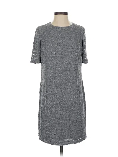Pre-owned London Style Casual Dress In Gray