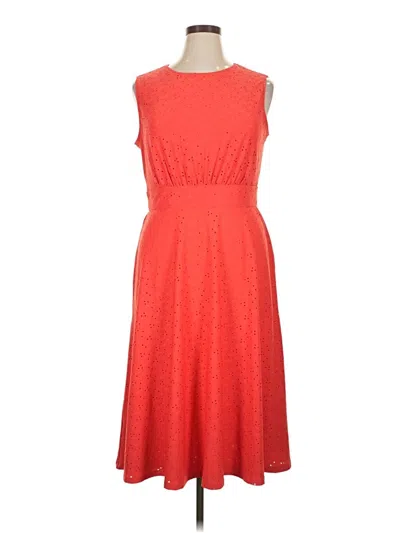 Pre-owned London Style Cocktail Dress In Orange