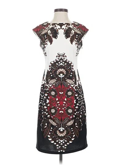 Pre-owned London Style Cocktail Dress In White