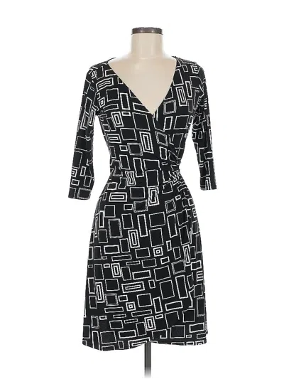 Pre-owned London Times Casual Dress In Black