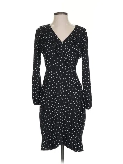 Pre-owned London Times Casual Dress In Black