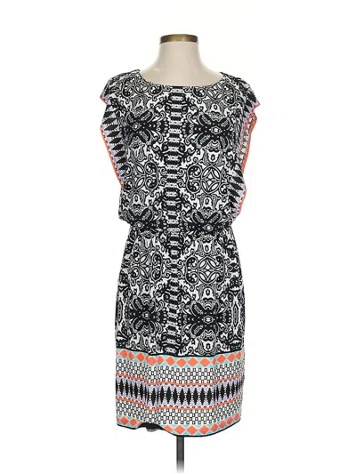 Pre-owned London Times Casual Dress In Black