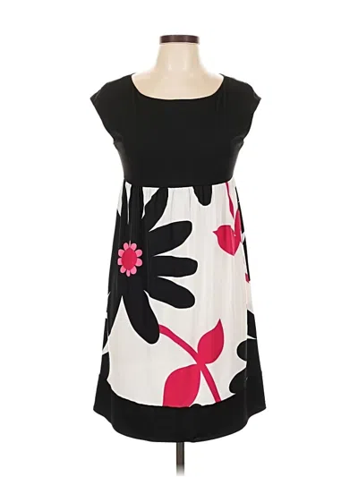 Pre-owned London Times Casual Dress In Black