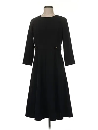 Pre-owned London Times Casual Dress In Black