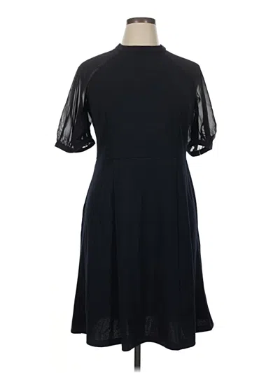 Pre-owned London Times Casual Dress In Black