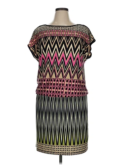 Pre-owned London Times Casual Dress In Black