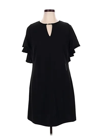 Pre-owned London Times Casual Dress In Black