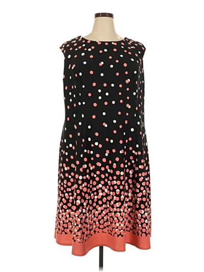 Pre-owned London Times Casual Dress In Black
