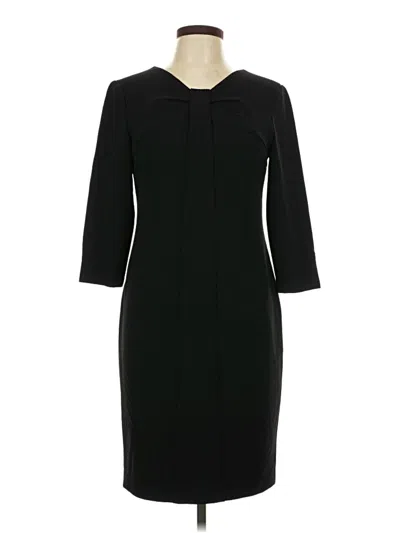 Pre-owned London Times Casual Dress In Black