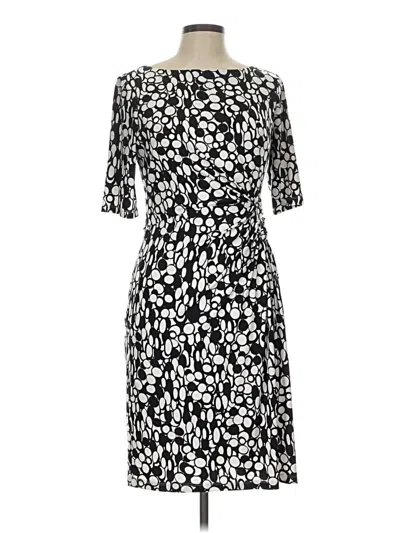 Pre-owned London Times Casual Dress In Black
