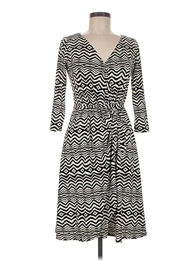 Pre-owned London Times Casual Dress In Black
