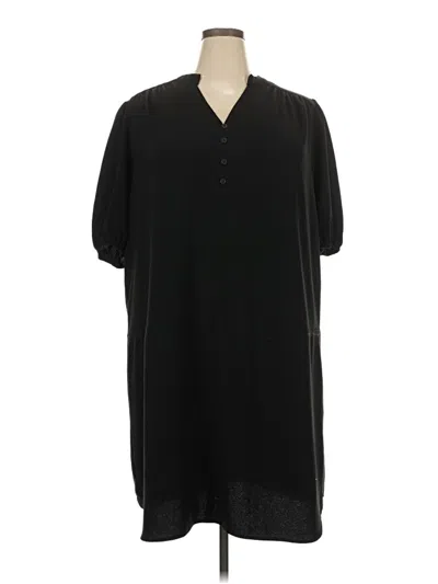 Pre-owned London Times Casual Dress In Black