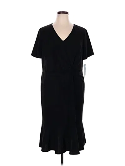 Pre-owned London Times Casual Dress In Black