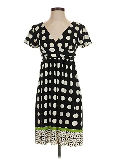 Pre-owned London Times Casual Dress In Black