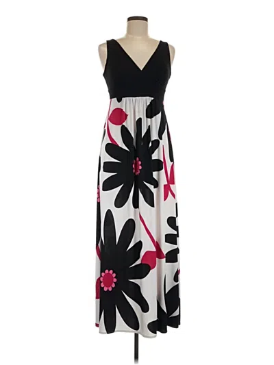 Pre-owned London Times Casual Dress In Black