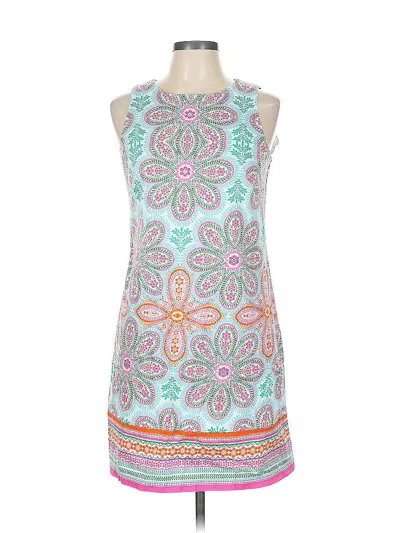 Pre-owned London Times Casual Dress In Blue