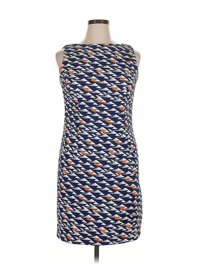 Pre-owned London Times Casual Dress In Blue