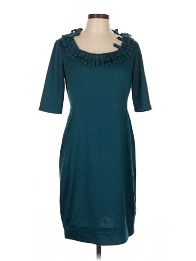 Pre-owned London Times Casual Dress In Blue