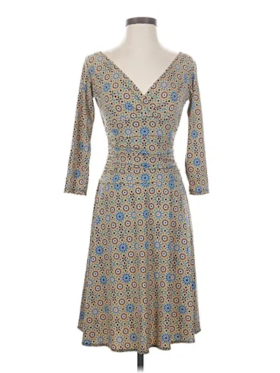 Pre-owned London Times Casual Dress In Blue