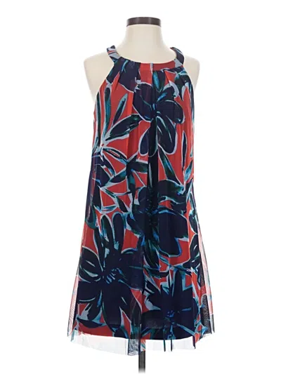 Pre-owned London Times Casual Dress In Blue
