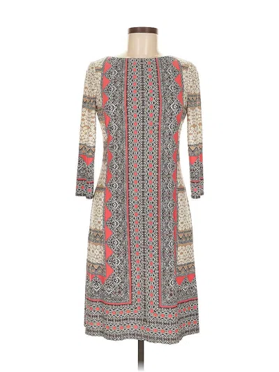 Pre-owned London Times Casual Dress In Gray