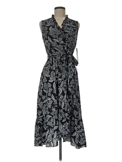 Pre-owned London Times Casual Dress In Gray