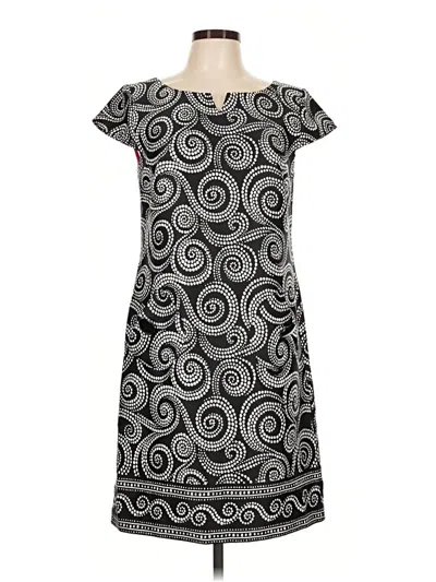 Pre-owned London Times Casual Dress In Gray