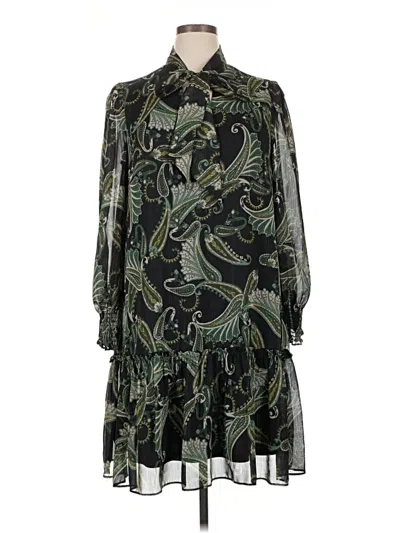 Pre-owned London Times Casual Dress In Green
